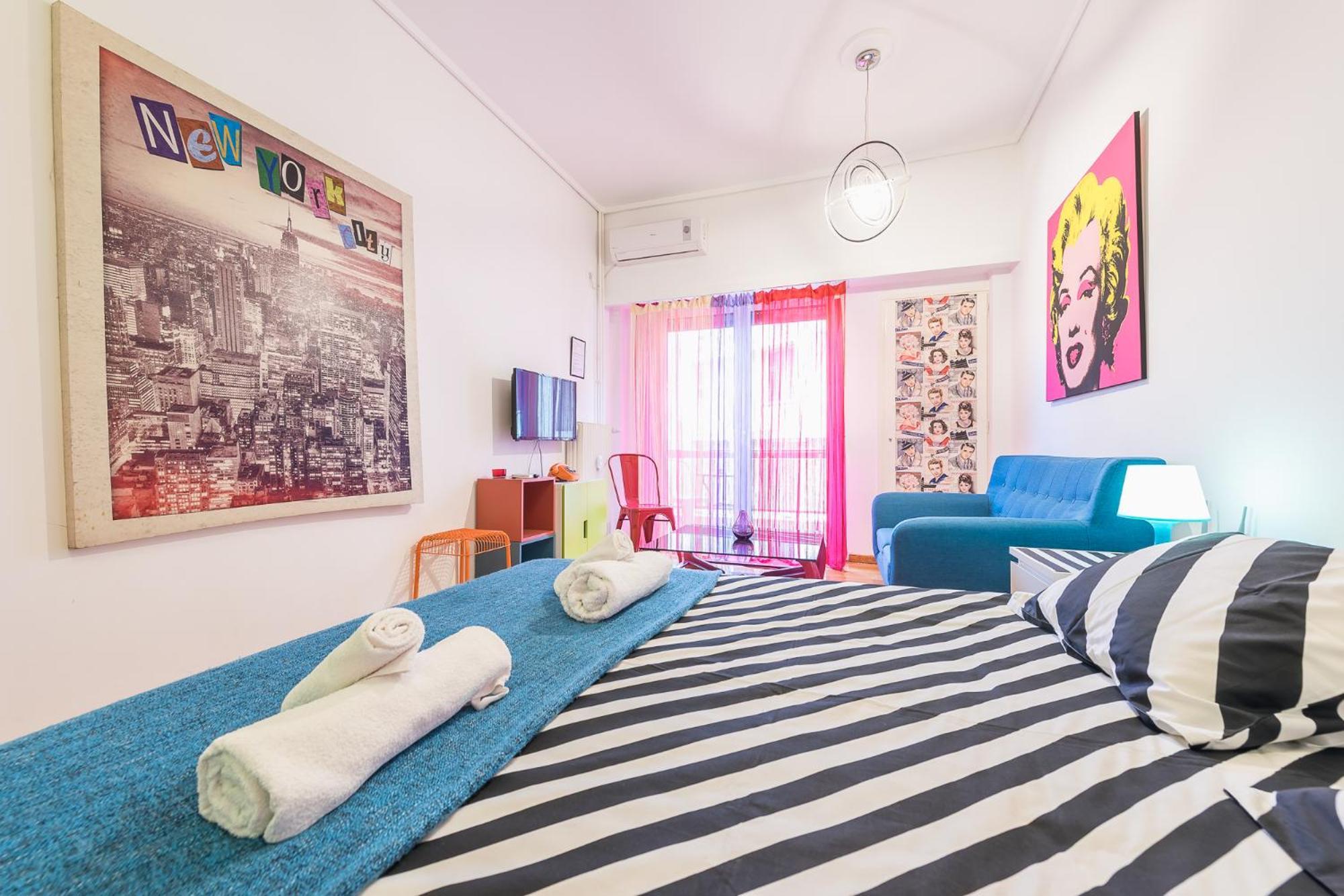 Zenios Amintas-Pop-Artment For Two In City Center Atenas Exterior foto
