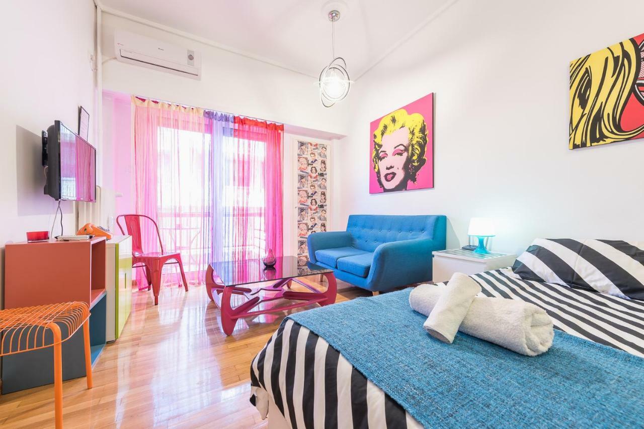 Zenios Amintas-Pop-Artment For Two In City Center Atenas Exterior foto
