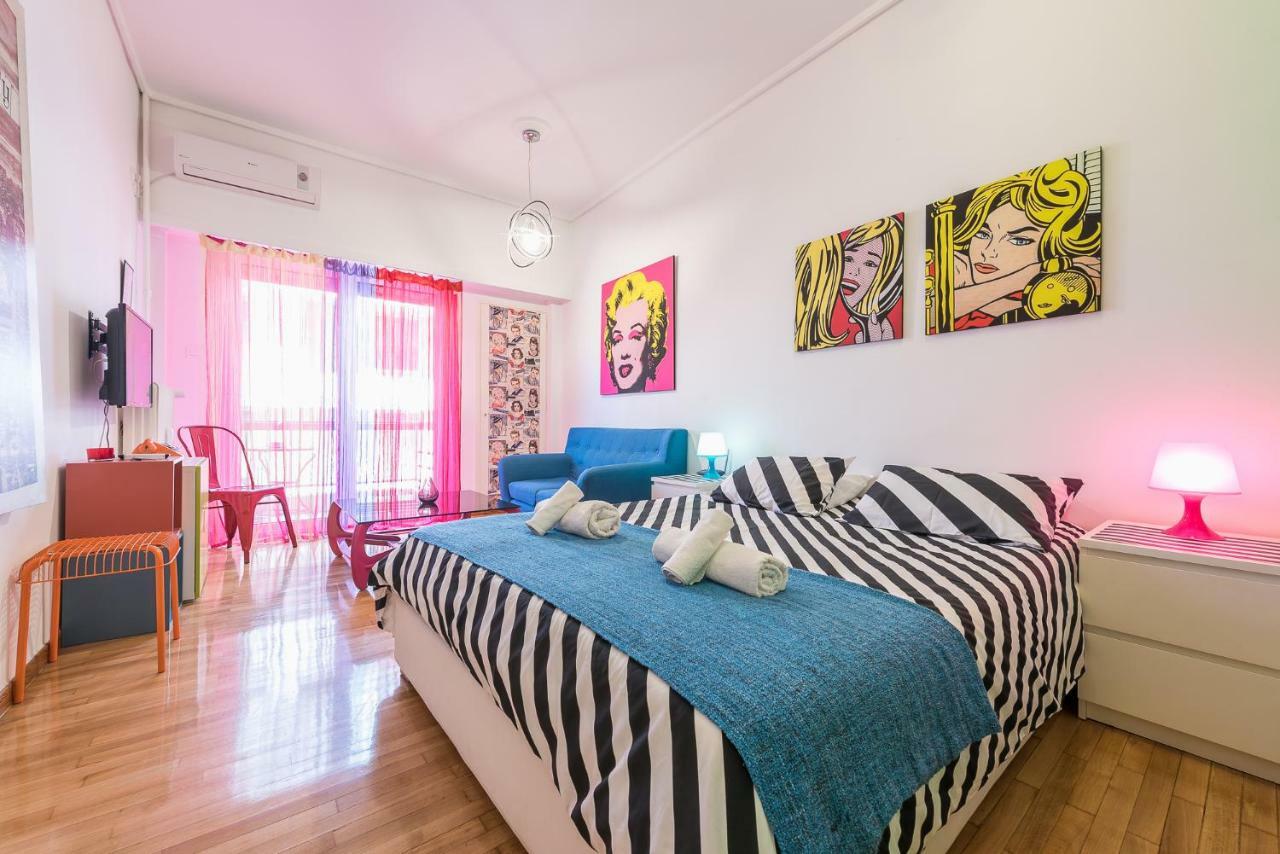 Zenios Amintas-Pop-Artment For Two In City Center Atenas Exterior foto
