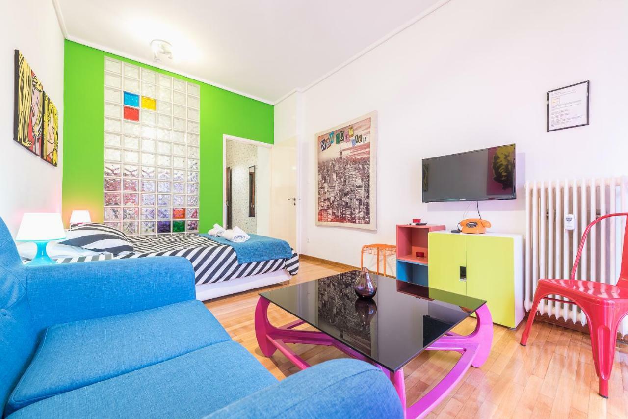 Zenios Amintas-Pop-Artment For Two In City Center Atenas Exterior foto
