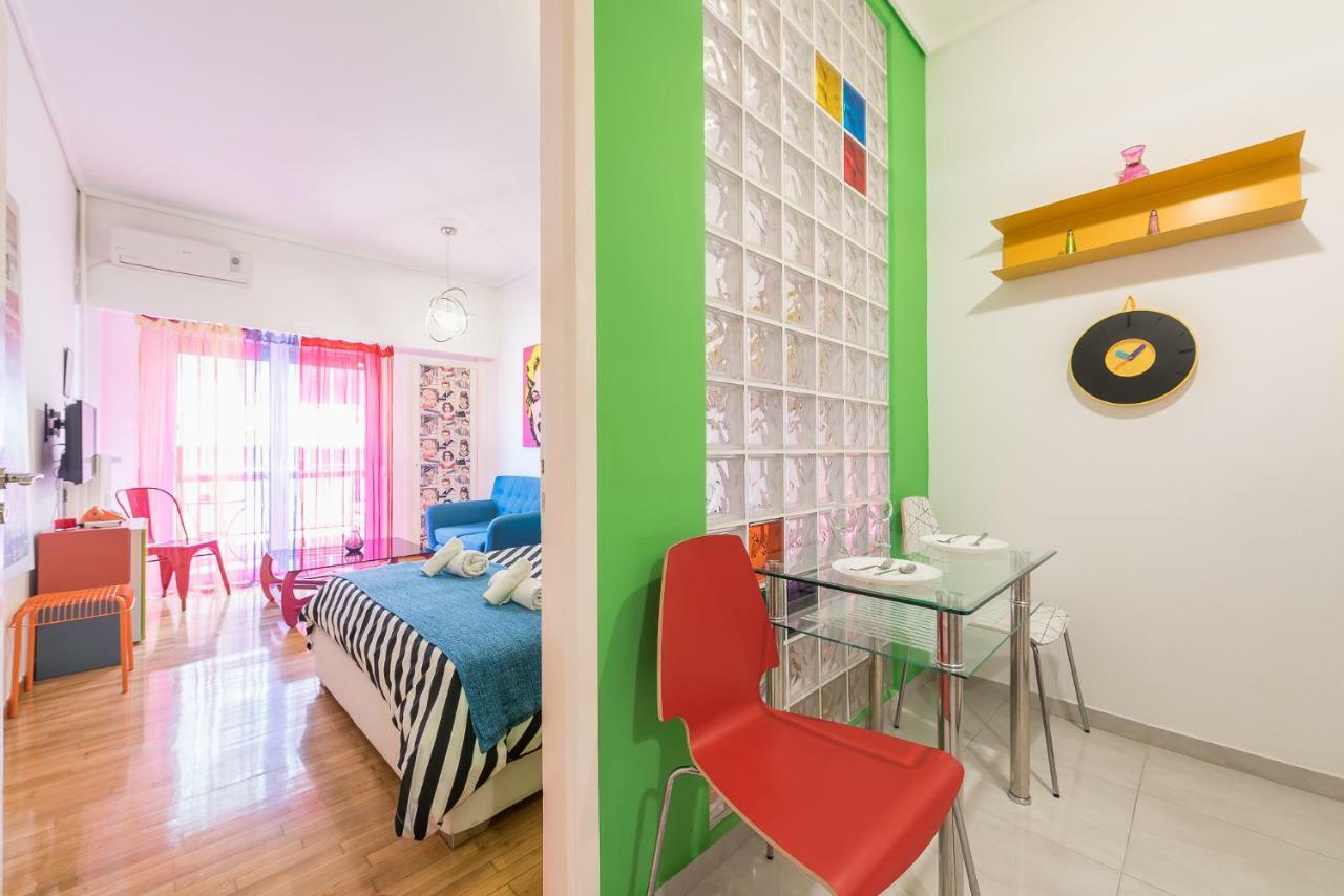 Zenios Amintas-Pop-Artment For Two In City Center Atenas Exterior foto