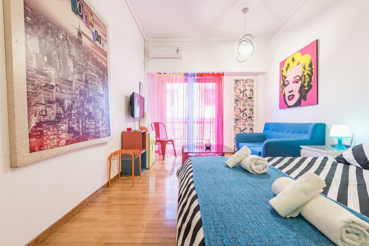 Zenios Amintas-Pop-Artment For Two In City Center Atenas Exterior foto